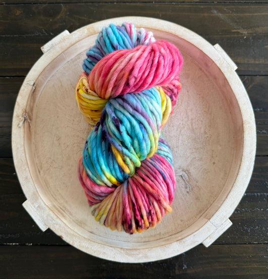 Hand Dyed Super Bulky Merino Wool